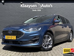 Ford Focus Wagon - 1.0 EcoBoost Hybrid 155 pk Titanium AUT. | 1e eigenaar | dealer onderh. | navigatie | crui