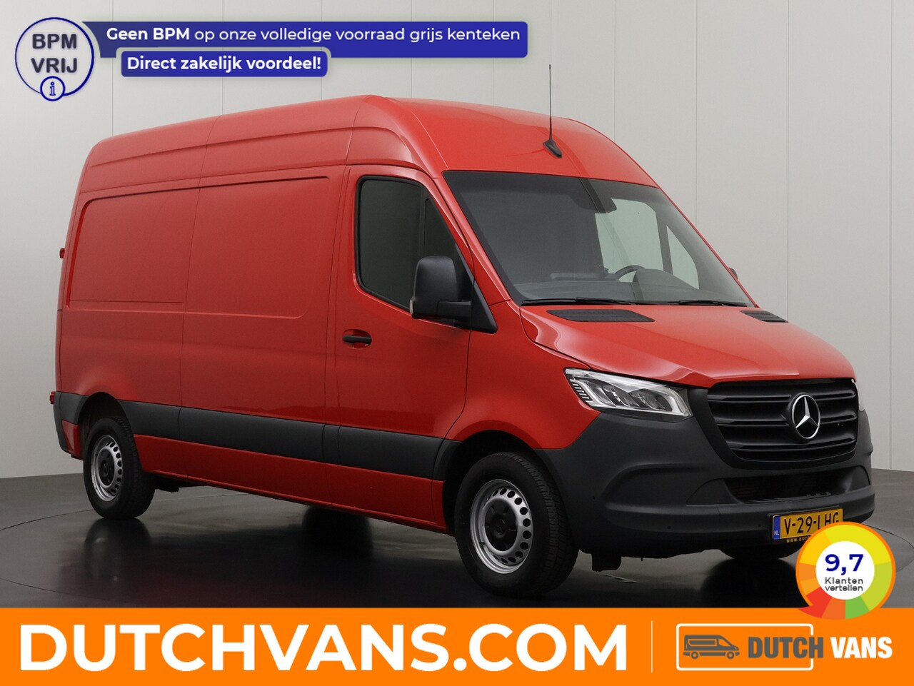 Mercedes-Benz Sprinter - 9G-Tronic Automaat L2H2 | Led | Trekhaak | Navigatie | Camera | Airco | Cruise | Betimmeri - AutoWereld.nl