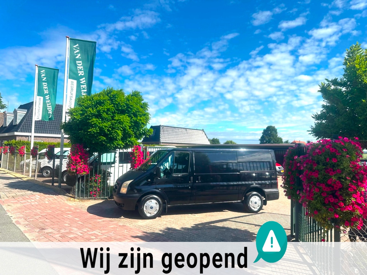 Ford Transit - 280M 2.2 TDCI AIRCO 2 ZIJDEUREN YOUNGTIMER L2H1 110 PK - AutoWereld.nl