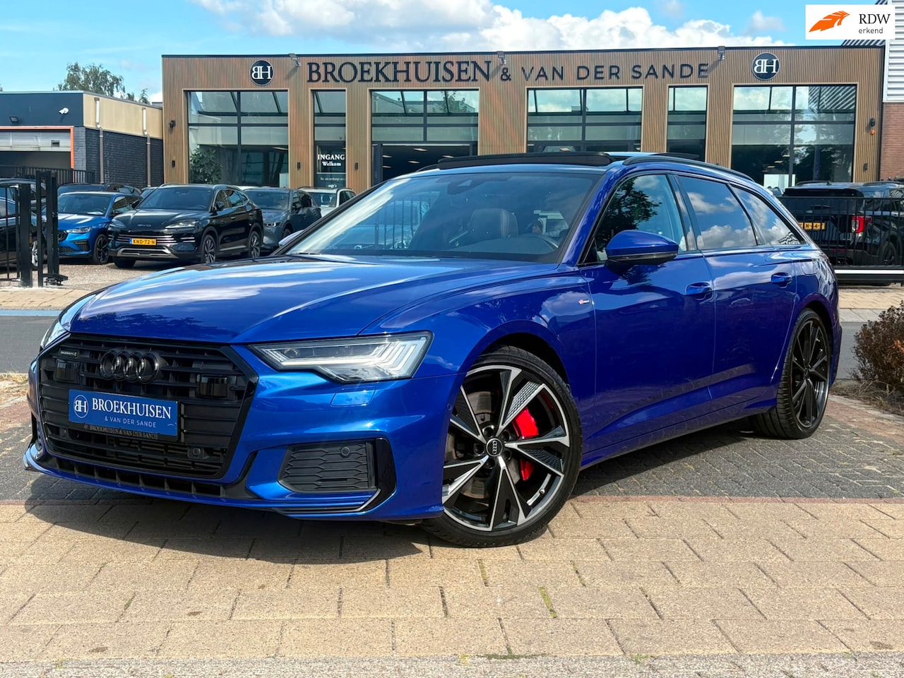 Audi A6 Avant - 55 TFSI e quattro 3x S- Line Competition 407pk Stoelventilatie / Trekhaak / 21rs Velgen - AutoWereld.nl