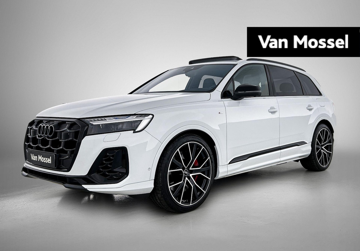 Audi Q7 - 60 TFSI e quattro Pro Line S Competition 490 PK | Adaptive cruise control | Glazen panoram - AutoWereld.nl