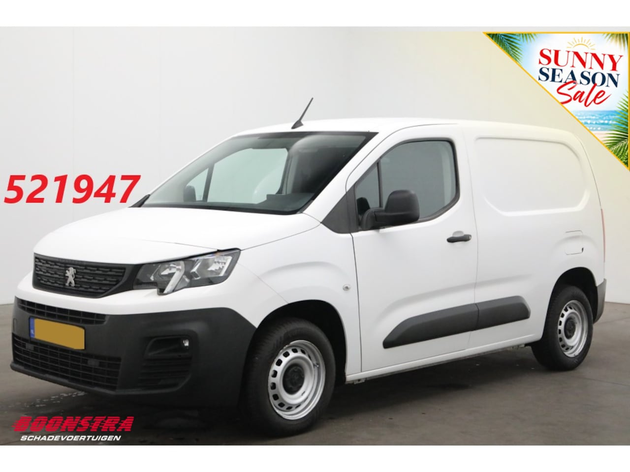 Peugeot Partner - 1.5 BlueHDI Premium Navi Cruise Airco Apple/Android PDC - AutoWereld.nl