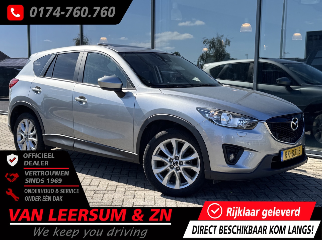 Mazda CX-5 - 2.0 GT-M 4WD | 4x4 | Bi-Xenon | Airco | Camera | Leer - AutoWereld.nl