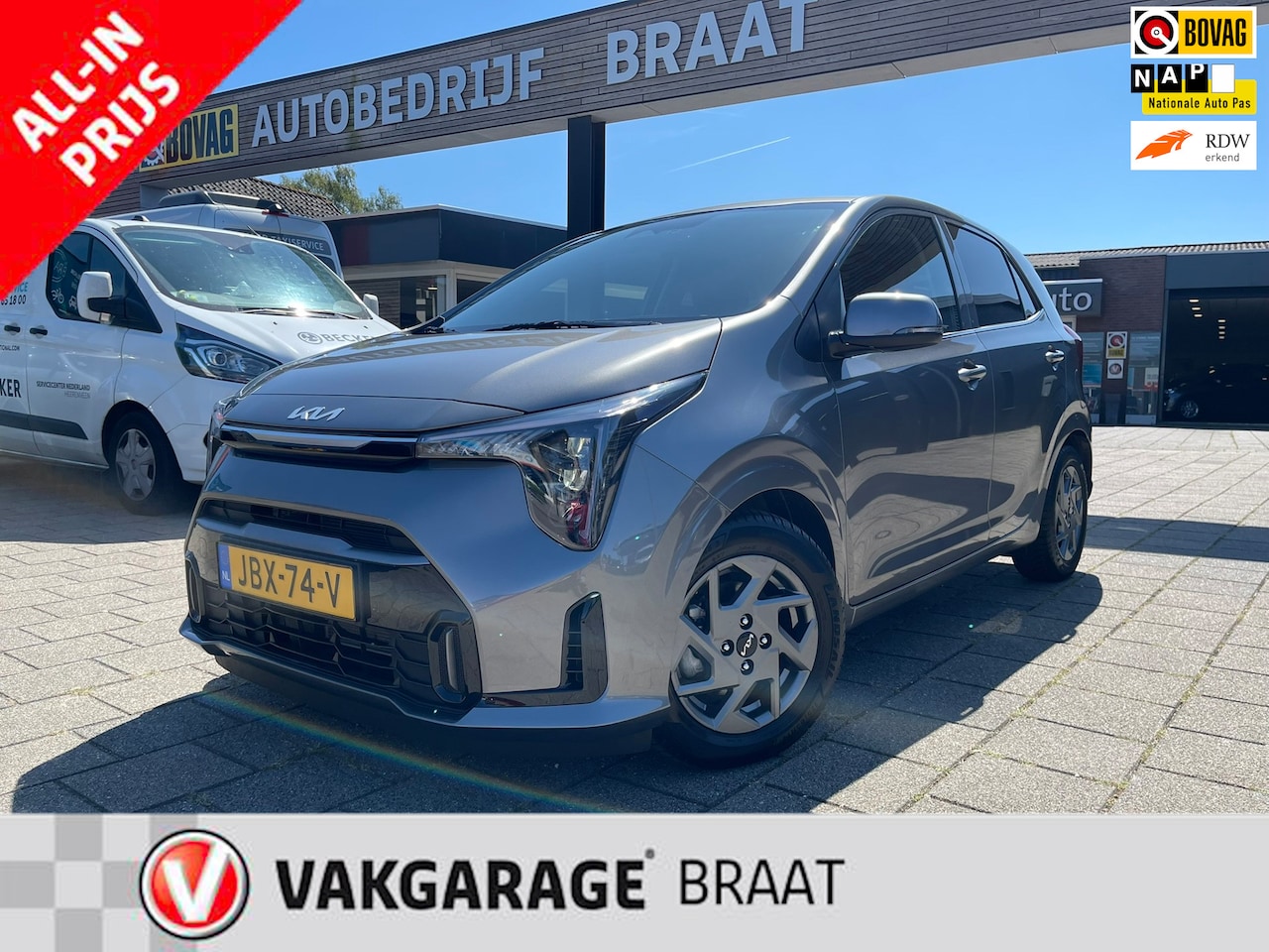 Kia Picanto - 1.0 l LED l CARPLAY l CAMERA l CRUISE l ALL-IN PRIJS! - AutoWereld.nl