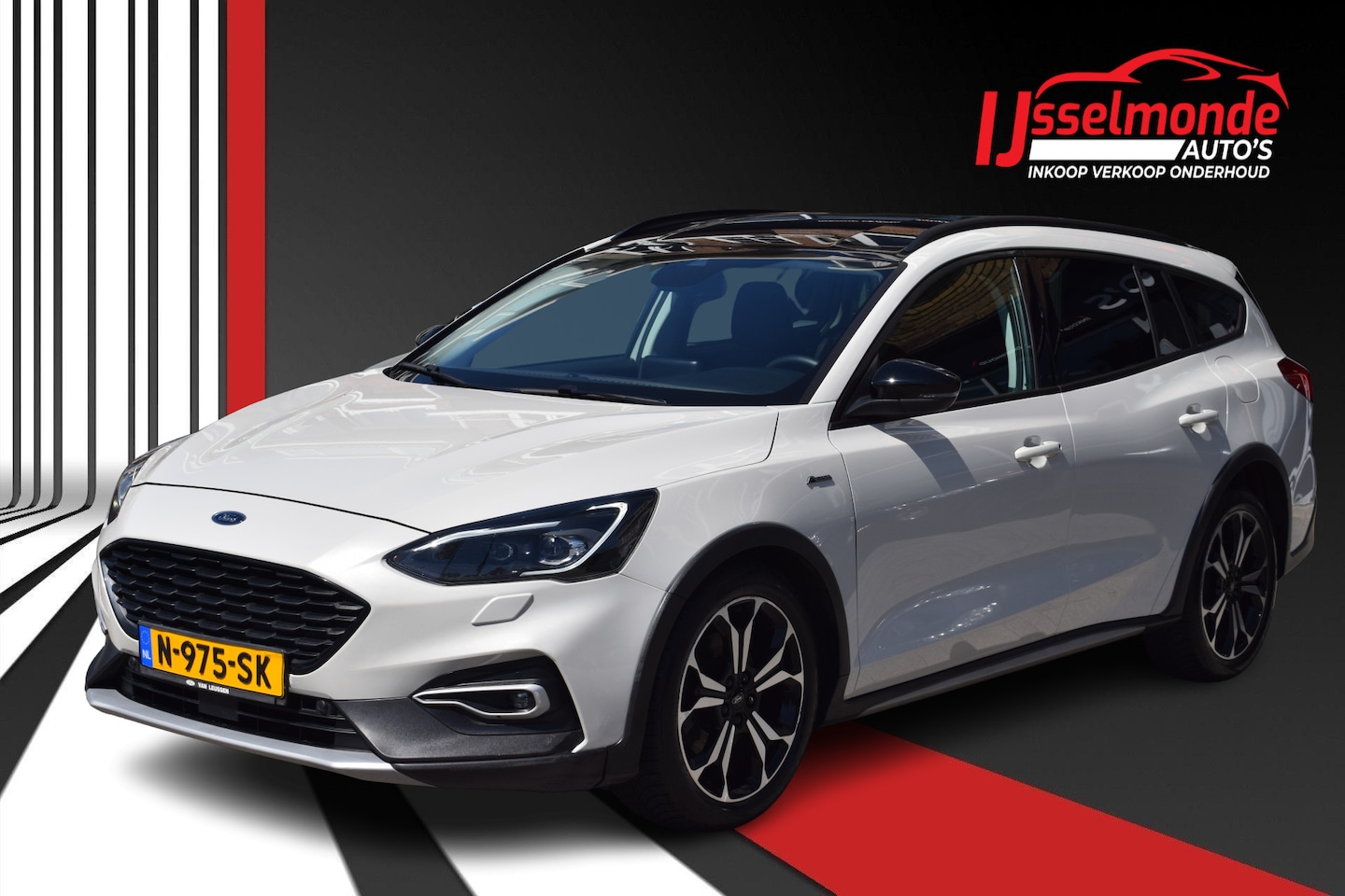 Ford Focus Wagon - 1.5 EcoBoost Active X Business Automaat Dealer Onderhouden - AutoWereld.nl