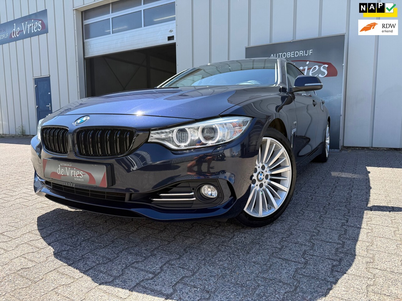 BMW 4-serie Gran Coupé - 420i High Executive / Airco / Navi / Stoelverw. / Cruise control / - AutoWereld.nl