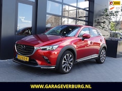 Mazda CX-3 - 2.0 SkyActiv-G 120 GT-M Automaat (Navi/Carplay, Camera, AdaptivCruise, PDC, 1/2Leer, Keyle
