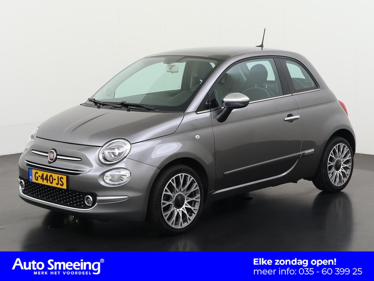 Fiat 500 - 1.2 Lounge | Panoramadak | Digital Cockpit | Navigatie | Parkeersensor | Zondag Open! - AutoWereld.nl