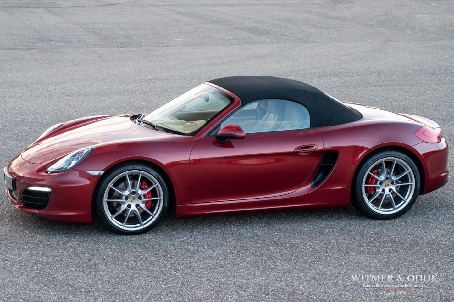 Porsche Boxster S - 3.4 PDK Robijnrood - uniek - AutoWereld.nl