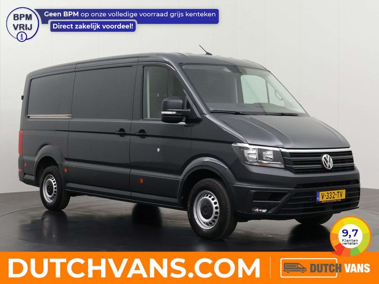 Volkswagen Crafter - 2.0TDI 140PK L3H2 Highline | Multimedia | Navigatie | Airco | Cruise | Betimmering - AutoWereld.nl