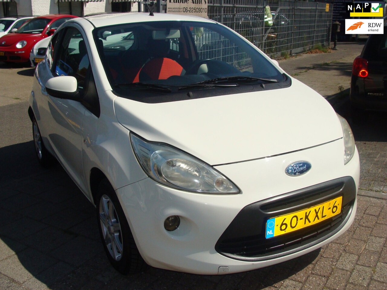 Ford Ka - 1.2 Titanium st bekr airco elek pak nap apk - AutoWereld.nl