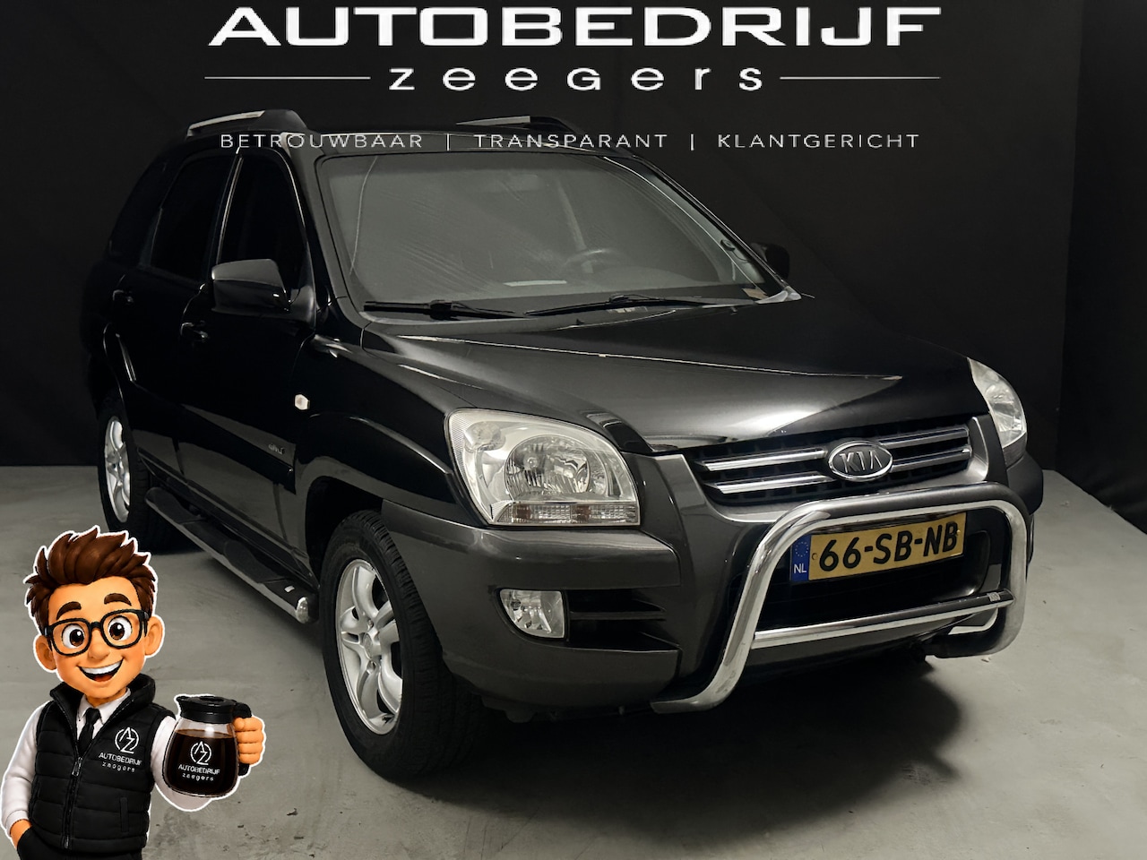 Kia Sportage - 2.7 V6 X-treme 4WD *Multimedia*Automaat*Heatseat* - AutoWereld.nl