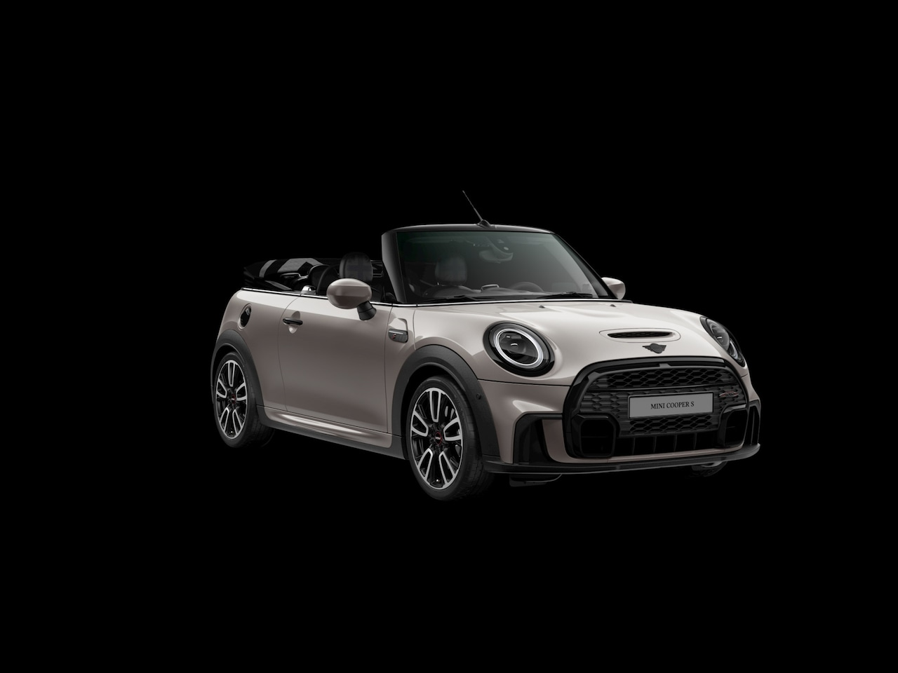 MINI Cabrio - 2.0 Cooper S F1 Aut. | JCW-Trim | Navigatie | Lounge Leder | H&K | Head-Up | Camera | 18"L - AutoWereld.nl