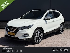 Nissan Qashqai - 1.3 DIG-T Tekna + / Onderhouden / Panorama / Elektrische Stoelen met Geheugen / 360º Camer