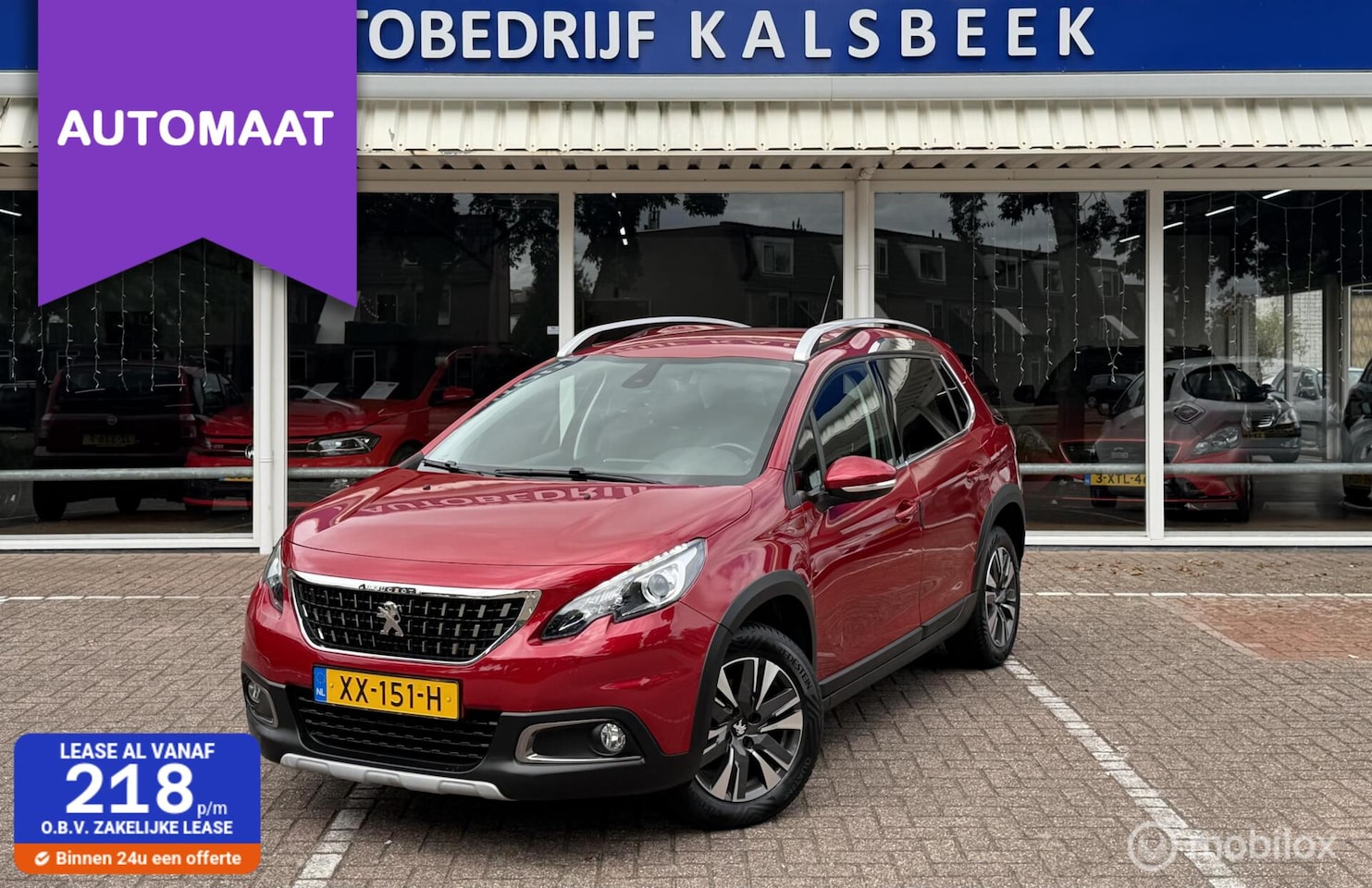 Peugeot 2008 - 1.2 PureTech Allure|Camera|Automaat|Leer|Climate| - AutoWereld.nl