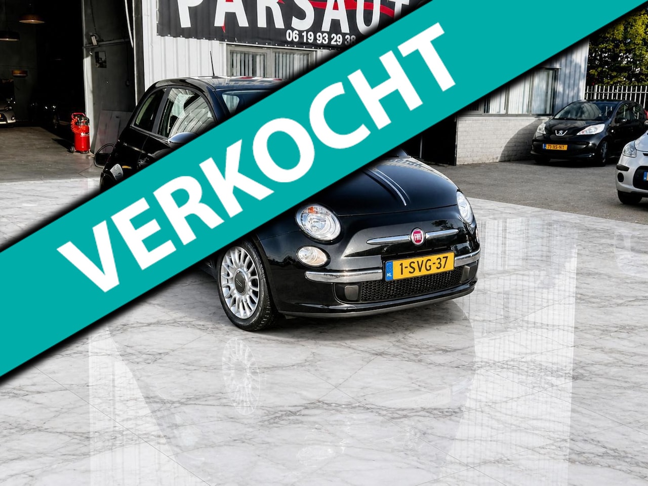 Fiat 500 - 1.0 TwinAir Easy Nieuw Koppleling/ AIRCO/NAVI/Camera/Carplay - AutoWereld.nl