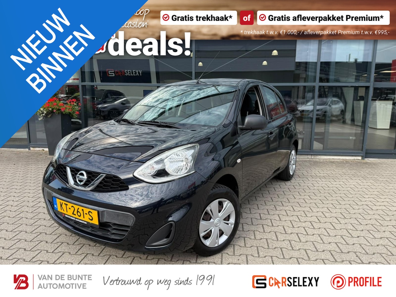 Nissan Micra - 1.2 Visia Pack *Airco & Bluetooth* - AutoWereld.nl