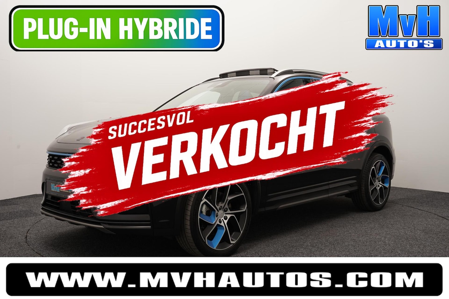Lynk & Co 01 - 1.5 PHEV|ZWARTE.HEMEL|360ºCAM|PANO|262PK|SOH97% - AutoWereld.nl