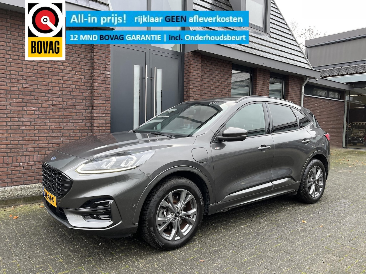 Ford Kuga - 2.5 PHEV ST-Line X NAV | B&O SPEAKERS | LEDER/STOF | LED | ELEC. A.KLEP | ADAPTIVE CRUISE - AutoWereld.nl