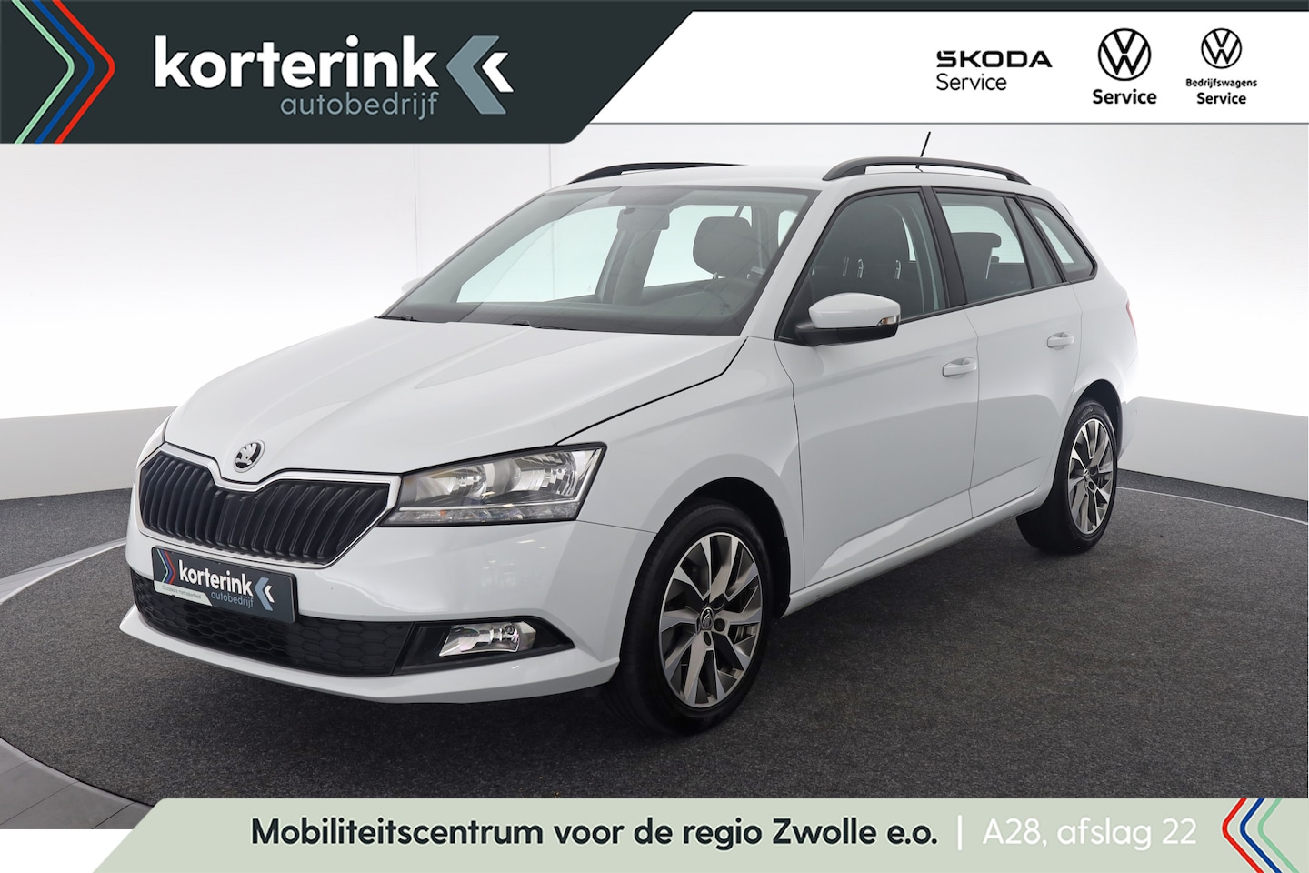 Skoda Fabia Combi - 1.0 TSI Business Edition | Navigatie | Parkeersensoren - AutoWereld.nl