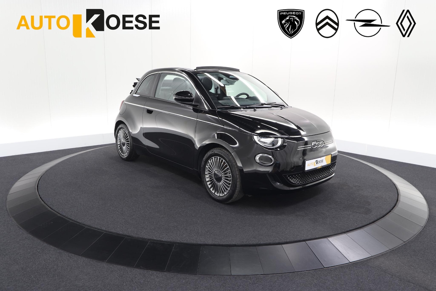 Fiat 500 C - Icon 42 kWh | 95,7% SOH | Convenience Pack | Camera | Dodehoekdetectie | Stoelverwarming - AutoWereld.nl