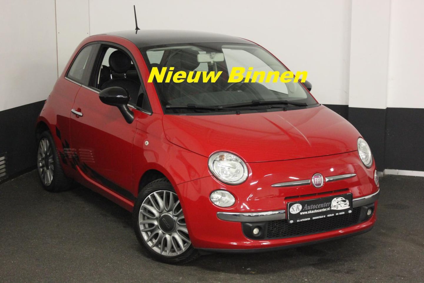 Fiat 500 - AUTOMAAT SPORT TWIN AIR*PANO*CLIMA*LEER*MOOI. - AutoWereld.nl