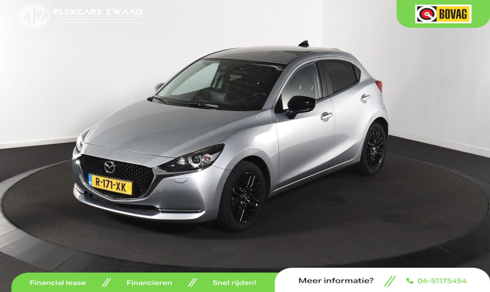 Mazda 2 - 1.5 Skyactiv-G Sportive - Navi - Cruise - Parkeerhulp - Org.NL - AutoWereld.nl