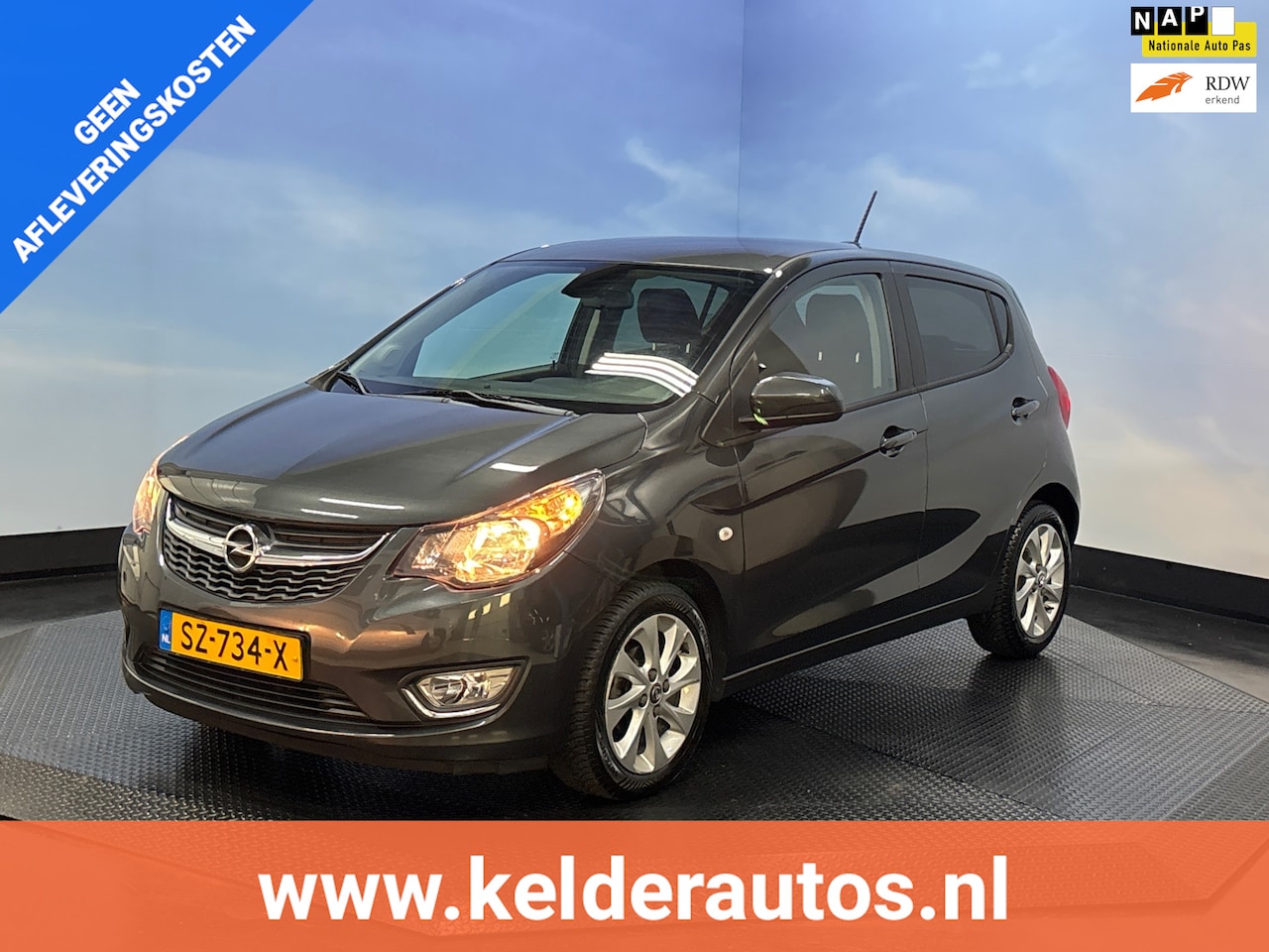 Opel Karl - 1.0 ecoFLEX Innovation Stoel/stuurverwarming, Clima, Cruise, PDC - AutoWereld.nl