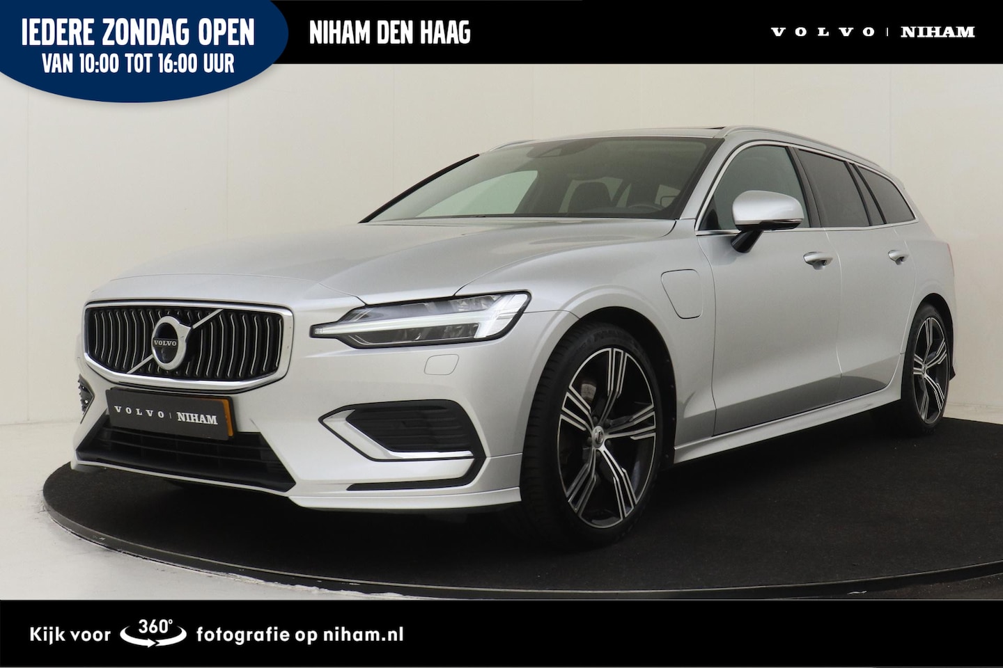 Volvo V60 - T8 RECHARGE AWD INSCRIPTION -PANO.DAK|HARMAN/KARDON|360°CAM|BLIS|HEAD-UP DISP.|STYLING|TRE - AutoWereld.nl