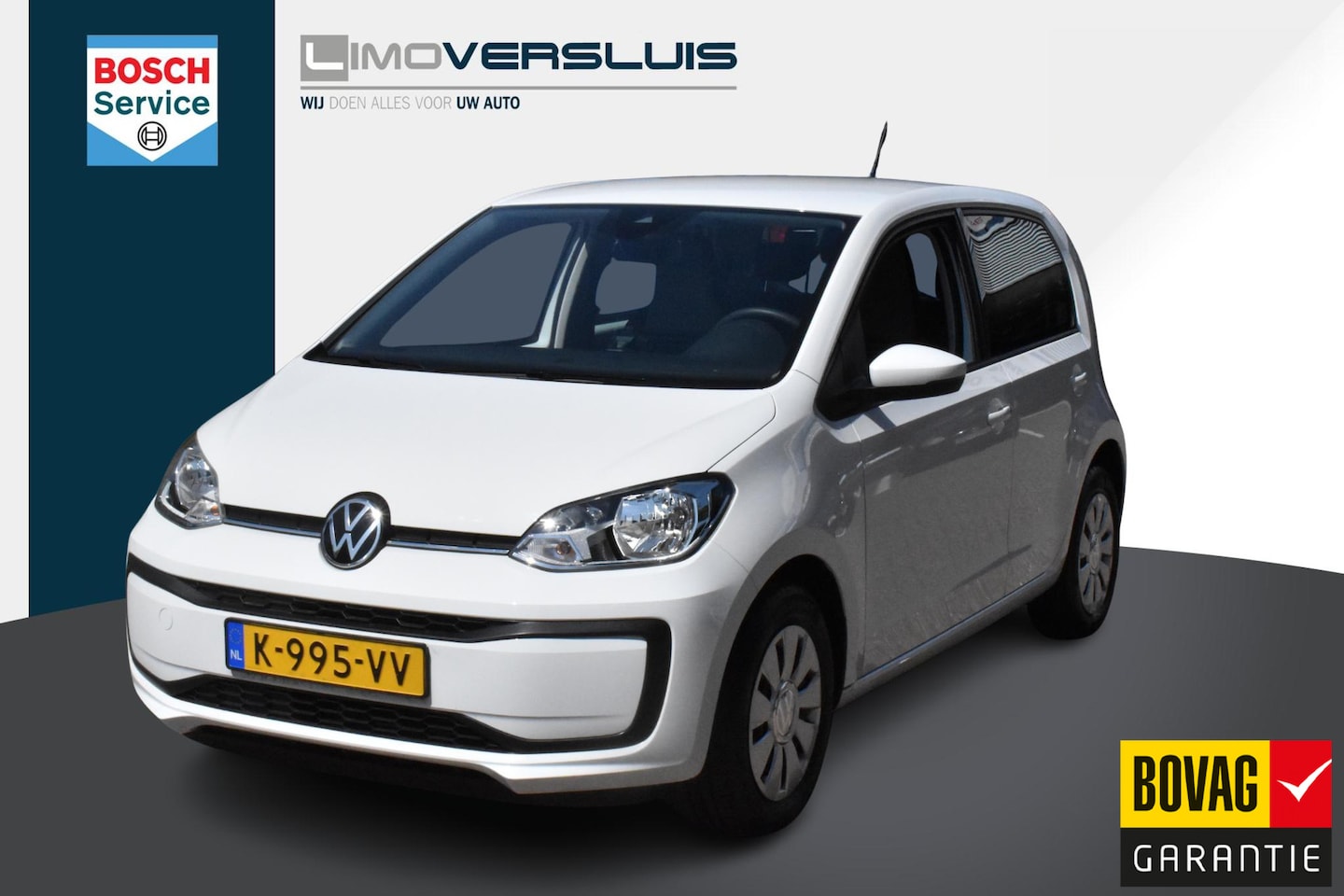 Volkswagen Up! - 1.0 100% Dealer onderhouden | Airco | Camera | Sensoren Achter | 12 mnd BOVAG garantie | W - AutoWereld.nl