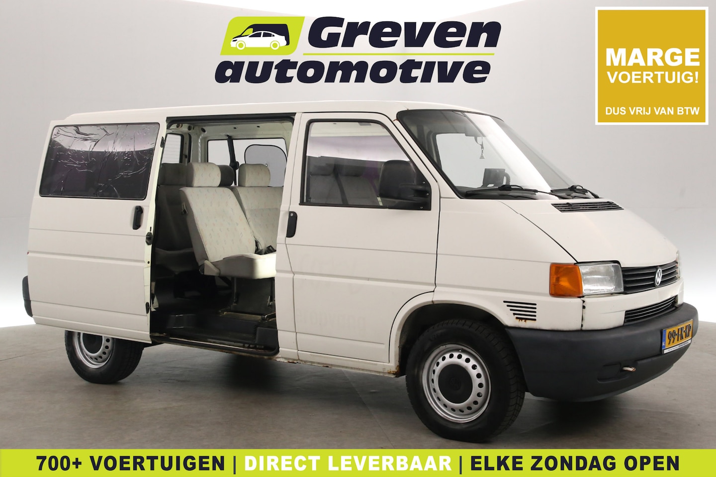 Volkswagen Transporter - 1.9 TD L1H1 | Marge | 9 Zits | Carplay | Schuifdeur - AutoWereld.nl