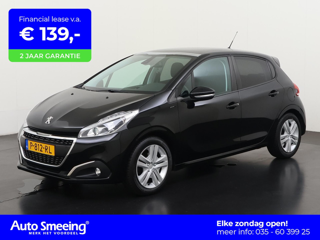 Peugeot 208 - 1.2 PureTech Active | Panoramadak | Stoelverwarming | Navigatie | Parkeersensor | Zondag O - AutoWereld.nl