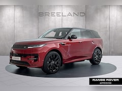 Land Rover Range Rover Sport - P510e First Edition | Head-Up | Massage | 23 inch velgen Firenze Red / Ebony