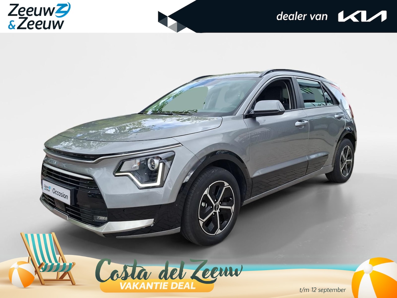 Kia Niro - 1.6 GDi Hybrid DynamicLine Dealer onderhouden | Navigatie | PDC + Achteruitrijcamera | Lic - AutoWereld.nl