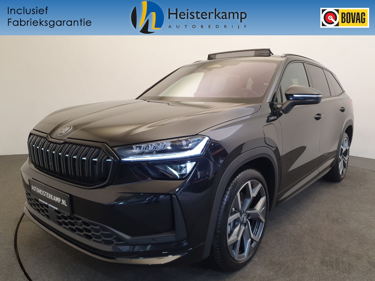 Skoda Kodiaq - 1.5 TSI PHEV DSG/AUT 204pk Sportline Business Wegklapbare trekhaak, Panoramadak, Winterpak - AutoWereld.nl