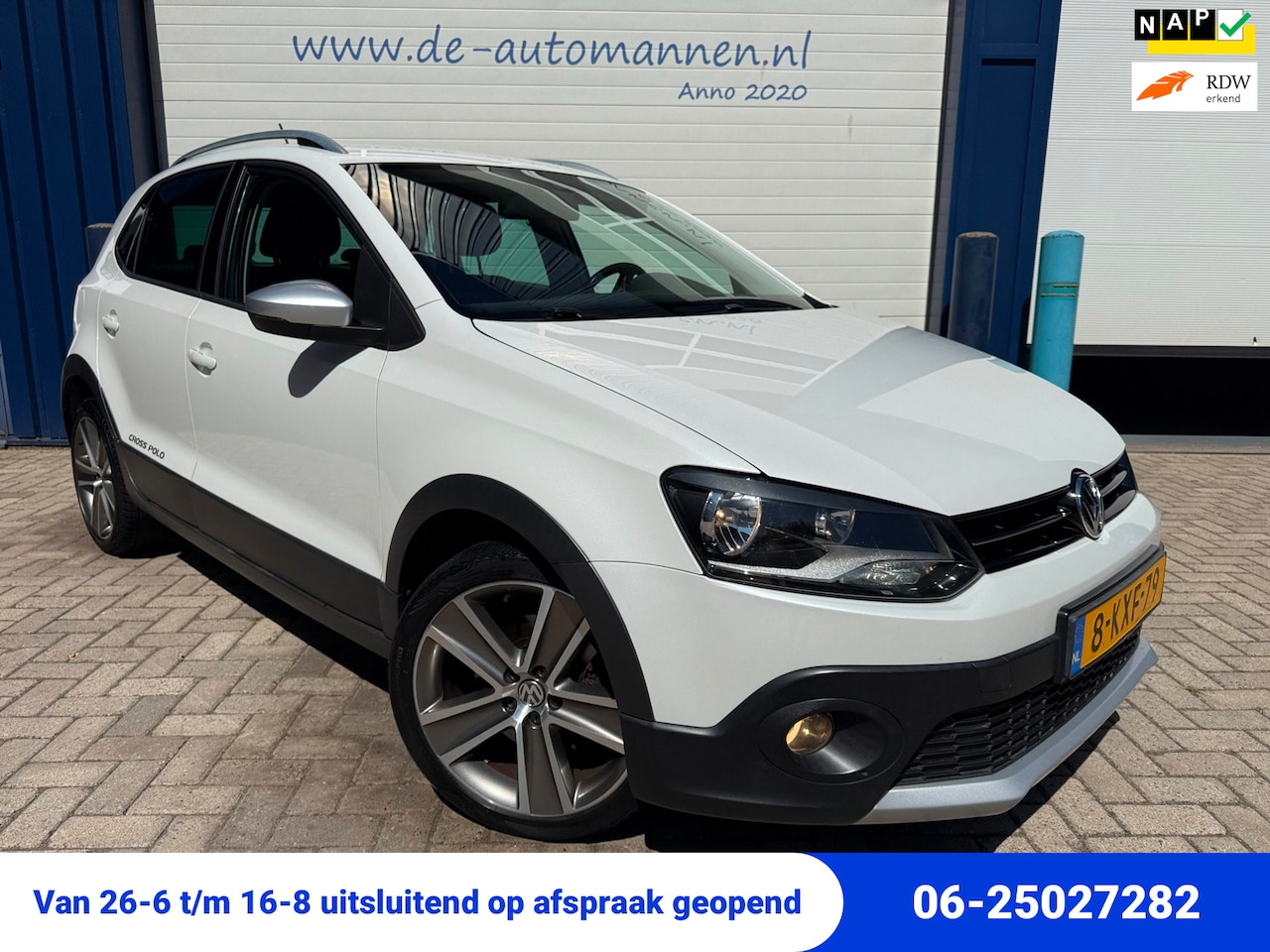 Volkswagen Polo - 1.2 TSI 105 pk DSG Automaat Cross 5-drs / ECC / CRUISE / TREKHAAK - AutoWereld.nl
