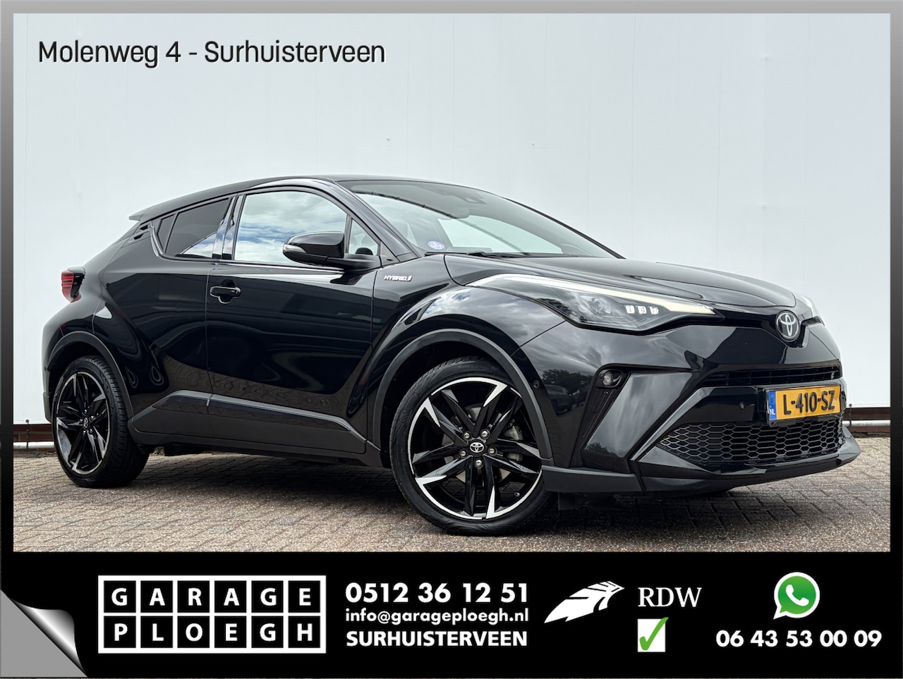 Toyota C-HR - 2.0 Hybrid GR-Sport JBL Camera Alcantara Stoelverw Nav/Cruise Voll.Onderhouden! - AutoWereld.nl