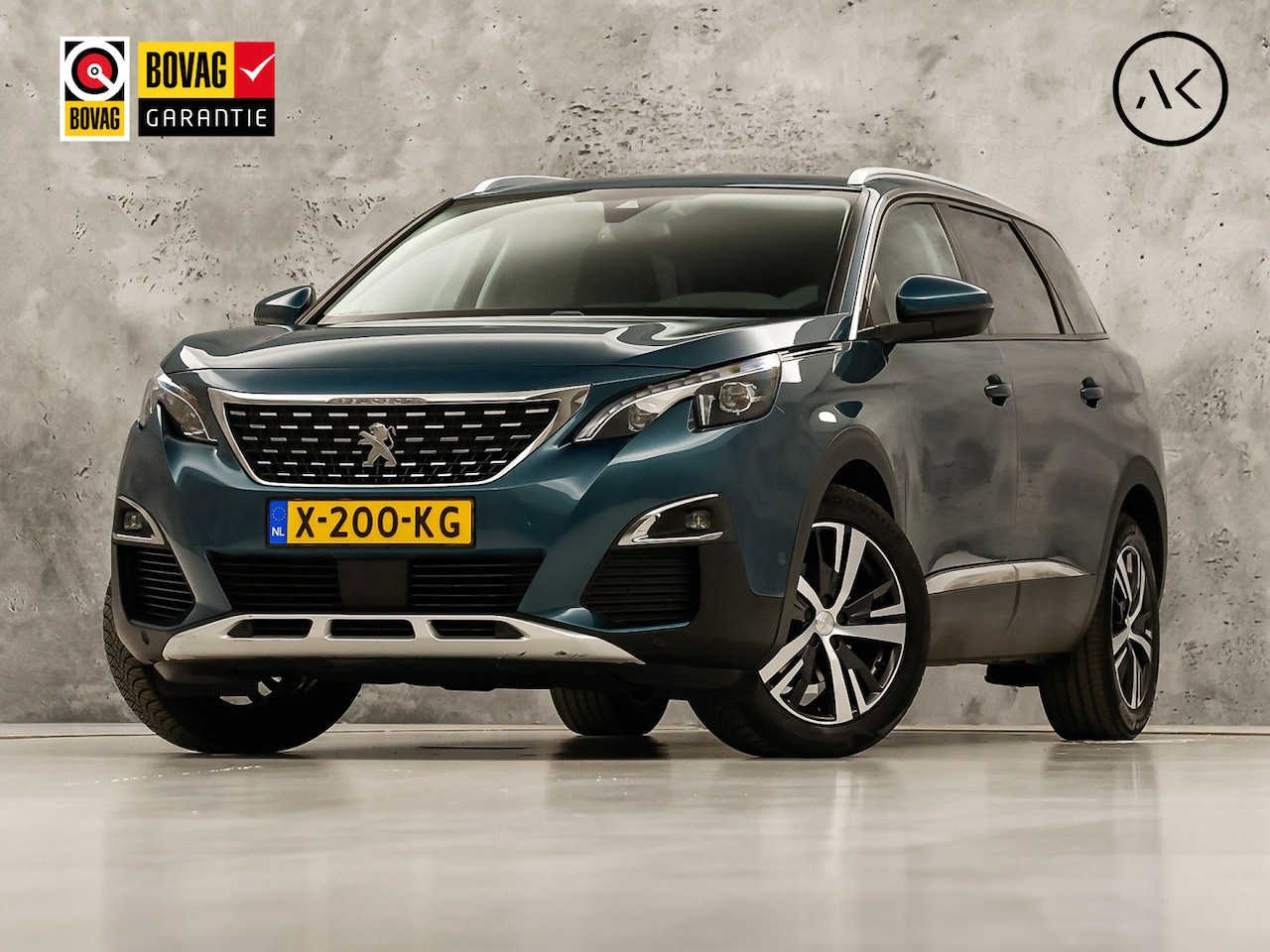 Peugeot 5008 - 1.2 PureTech GT-Line 7 Persoons Automaat 131Pk (GROOT NAVI, APPLE CARPLAY, 360 CAMERA, VIR - AutoWereld.nl