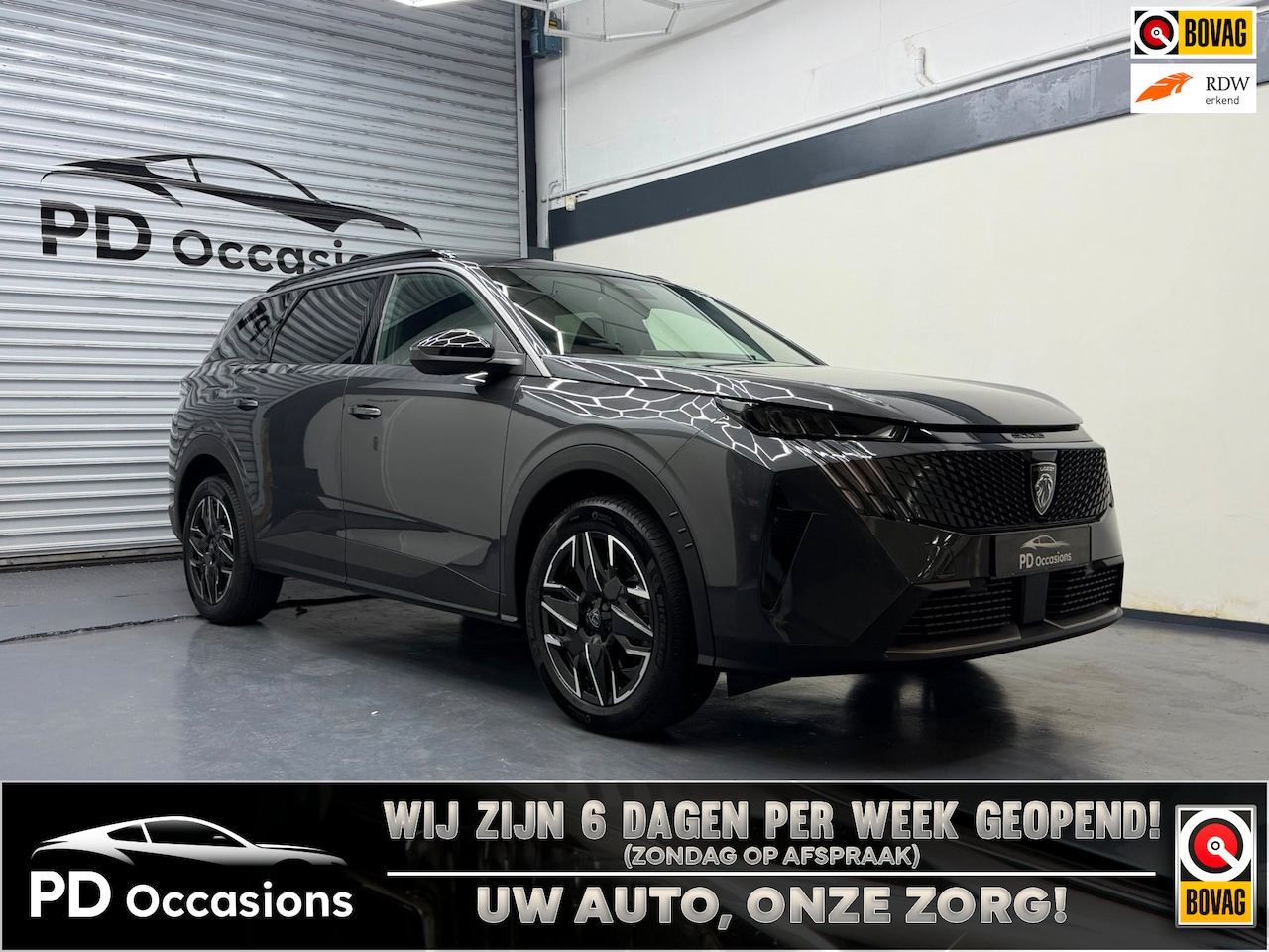 Peugeot 5008 - 1.2 Hybrid 145 GT - Camera - 7 persoon - Clima - Stoelverw. - AutoWereld.nl