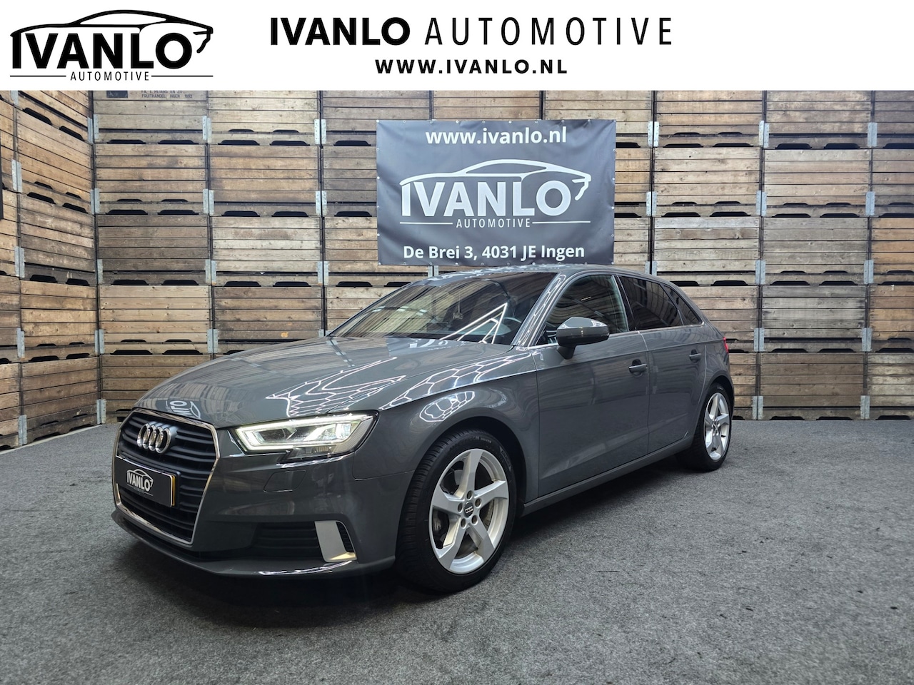 Audi A3 Sportback - 1.0 TFSI Sport Lease Edition Full LED Leder Navi Clima Cruise LM - AutoWereld.nl