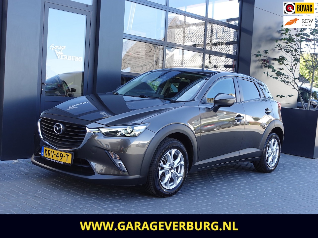 Mazda CX-3 - 2.0 SkyActiv-G 120 TS+ (Navigatie,PDC,Cruise,Stoelverwarming) -- 50.427 Km -- - AutoWereld.nl