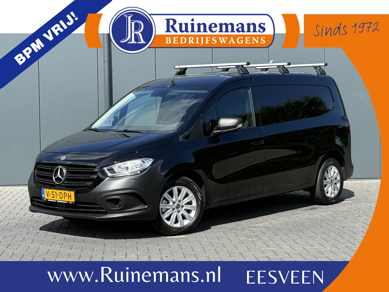 Mercedes-Benz Citan - 110 CDI L2 PRO AUTOMAAT / 26.553 KM! / 1e EIG. / CAMERA / AIRCO / CRUISE / NAVI / 3-ZITS - AutoWereld.nl