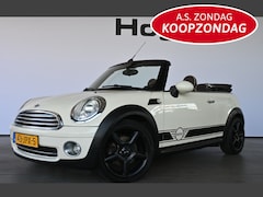 MINI Cabrio - 1.6 Cooper Chili Airco Leder Stoelverwarming Elektrisch Pakket All in Prijs Inruil Mogelij