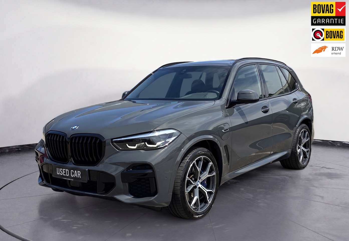 BMW X5 - XDrive45e High Executive M-Sport |Dravitgrau|Memory|21''Inch|Hifi|Driving Assistant ACC - AutoWereld.nl
