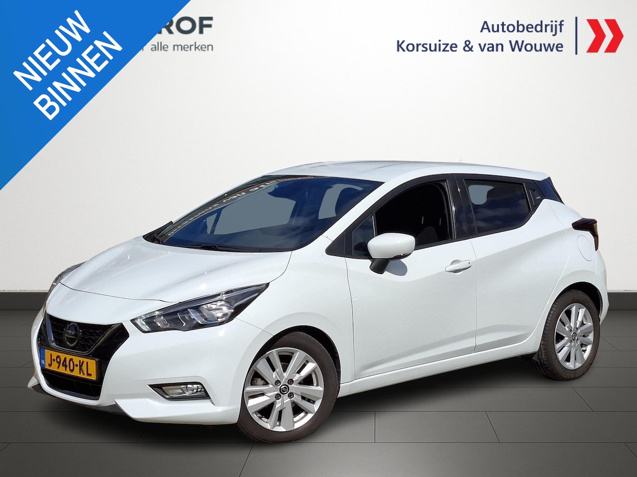 Nissan Micra - 1.0 IG-T N-Connecta Apple carplay & Android auto - AutoWereld.nl