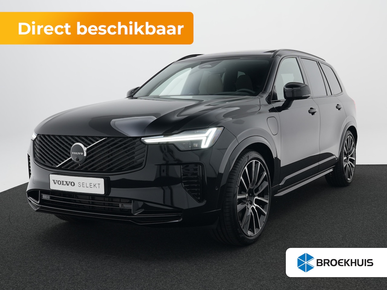 Volvo XC90 - T8 Recharge AWD Ultra Black Edition Executive | 2 stoelen op derde rij | Bowers & Wilkins - AutoWereld.nl