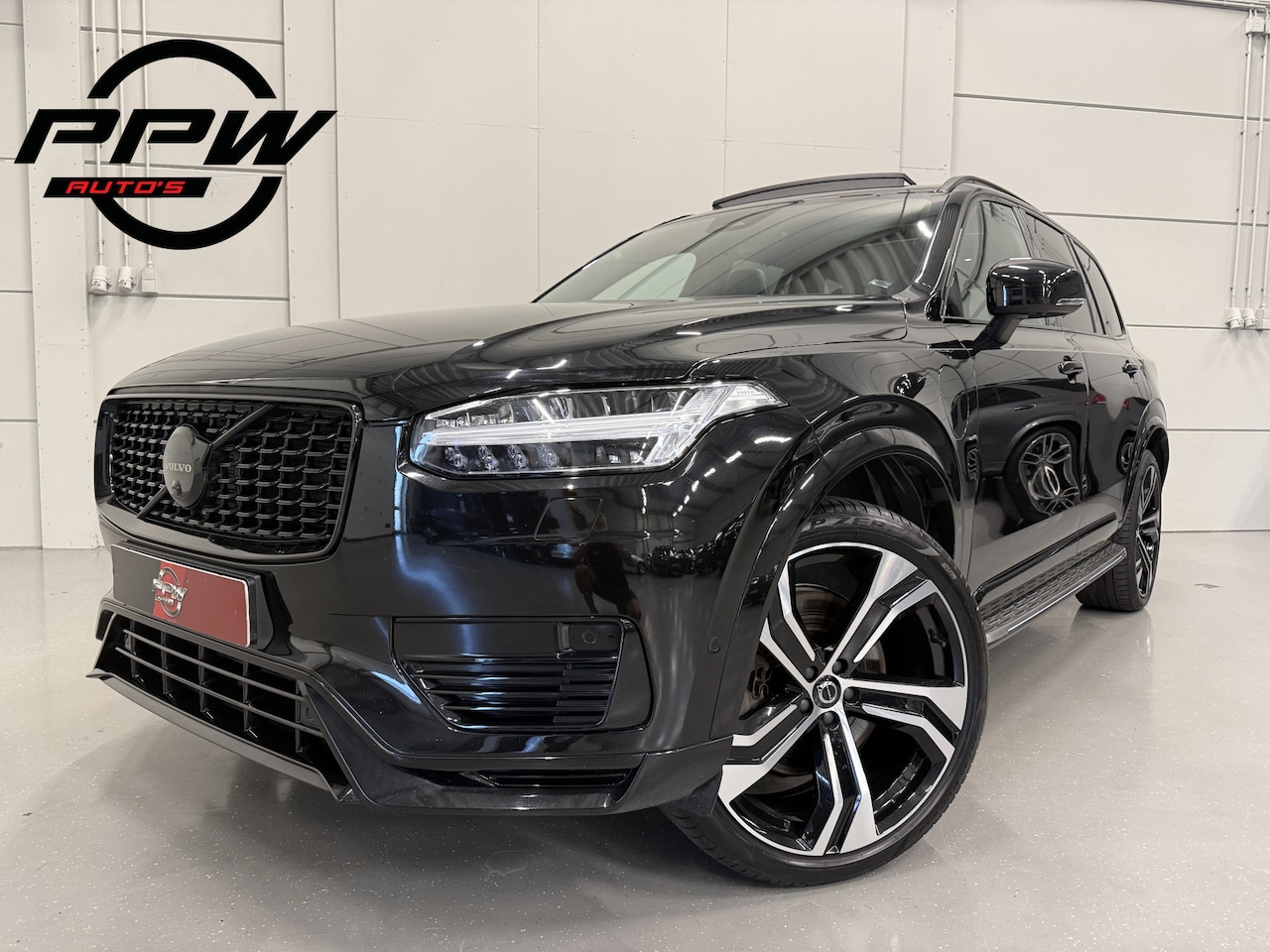 Volvo XC90 - T8 Recharge AWD R-Design PANO/B&W/TREKHAAK/360CAMERA/22'/HEAD-UP/STANDKACHEL/MEMORY/GOOGLE - AutoWereld.nl