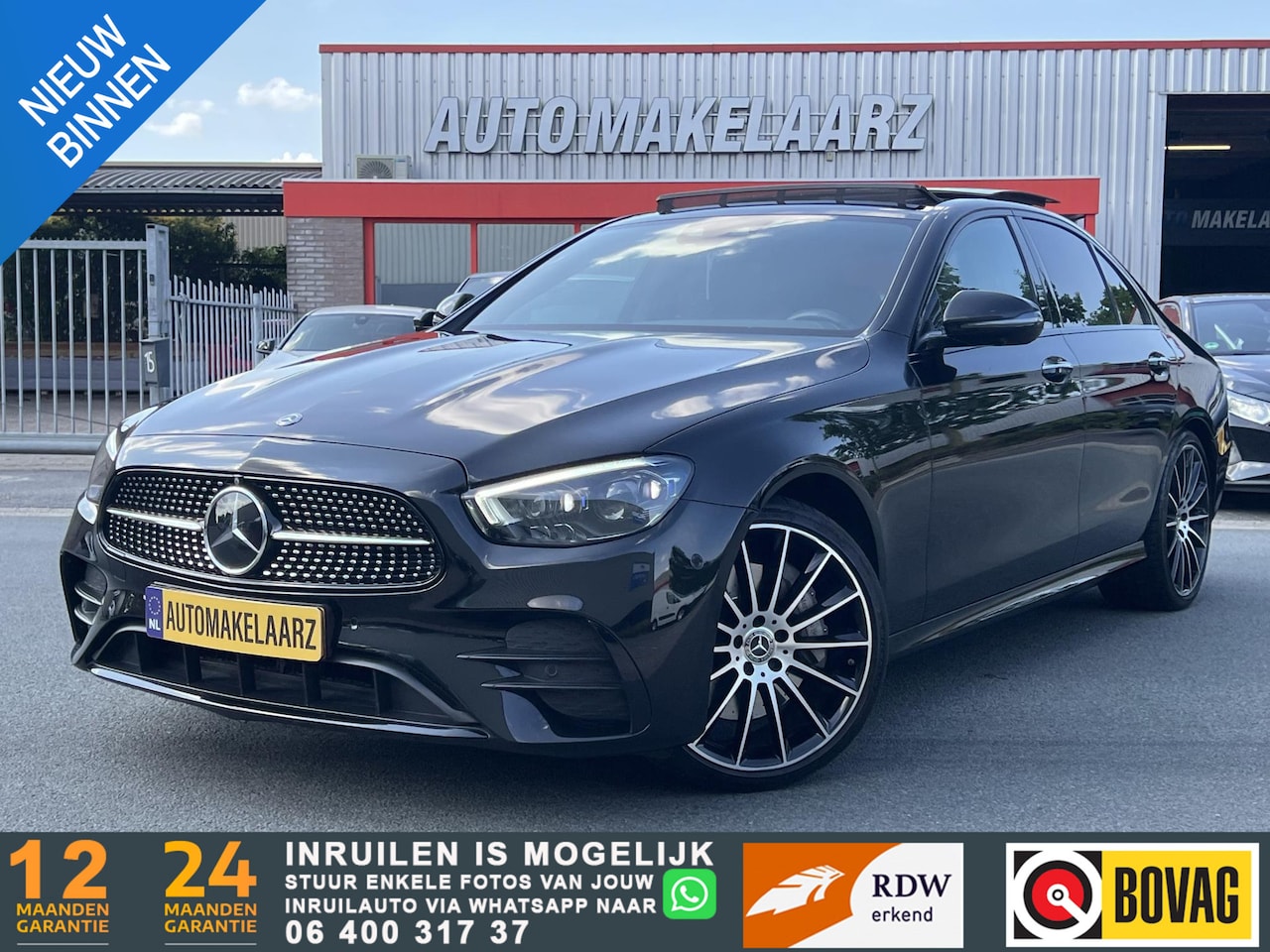 Mercedes-Benz E-klasse - 300 AMG PANO SFEER BURMEISTER MEMORY KEYLESS - AutoWereld.nl