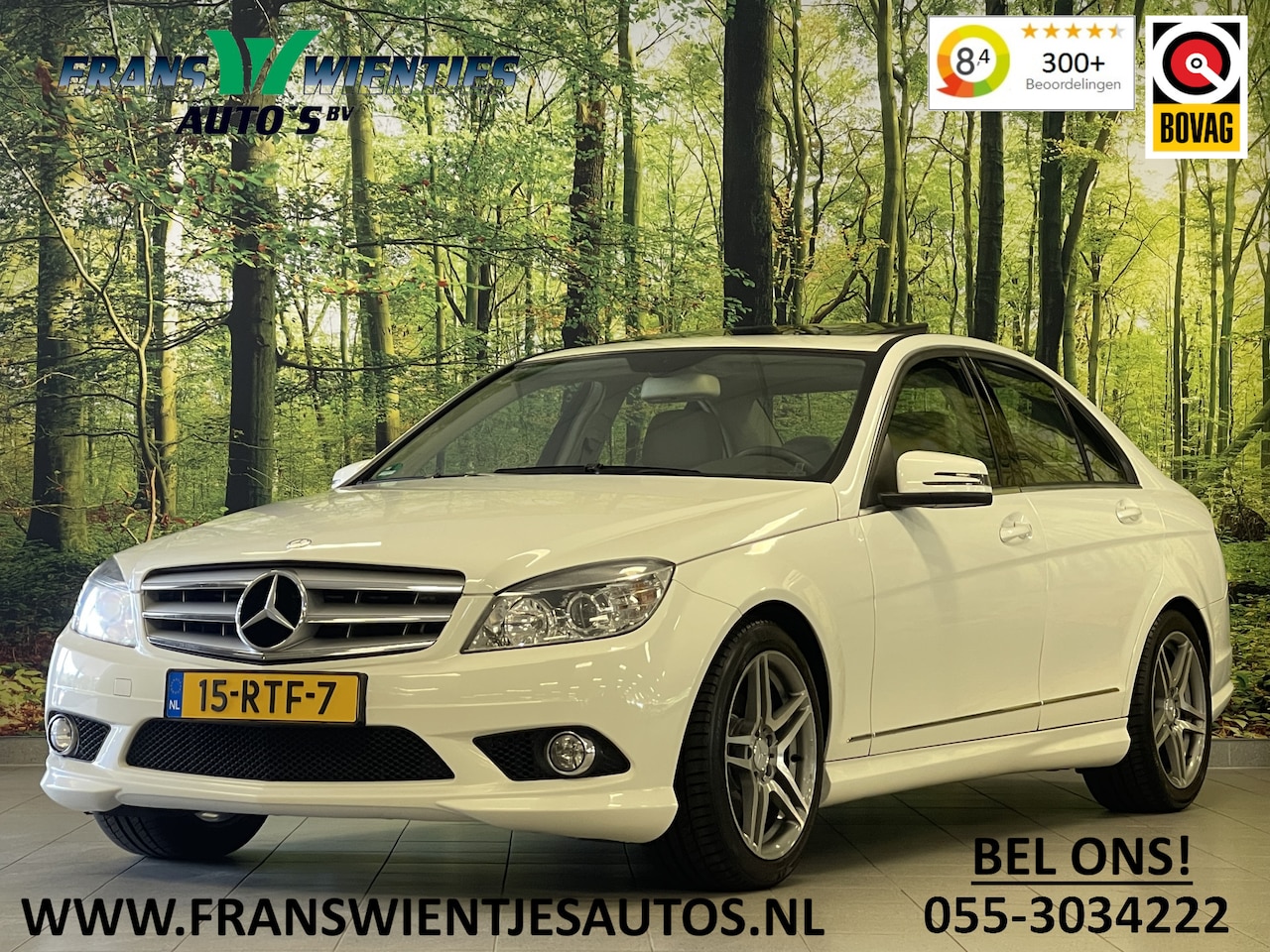 Mercedes-Benz C-klasse - 300 Avantgarde | Airconditioning | Panoramadak | Cruise control | Elektrische ramen | Navi - AutoWereld.nl
