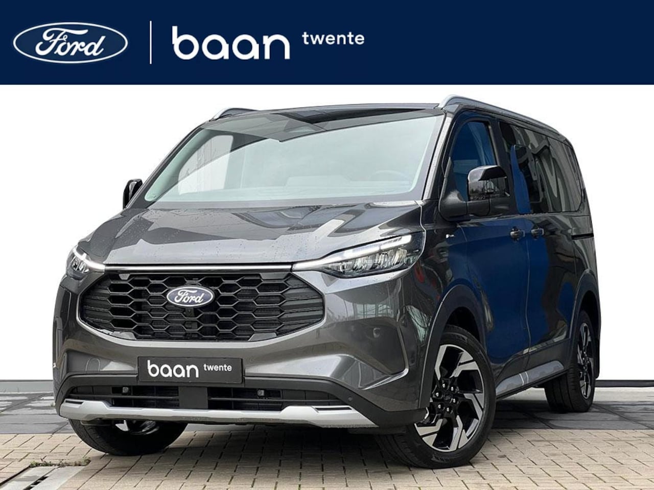 Ford Tourneo Custom - 2.5 PHEV Active 233 PK | Elektrische schuifdeuren | 8 Persoons | Trekhaak | Panorama dak | - AutoWereld.nl